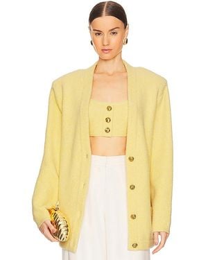 Ronny Kobo Hilari Cardigan - Yellow