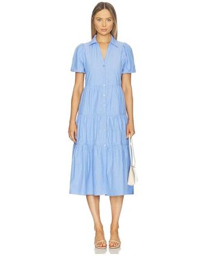 Brochu Walker ROBE HAVANA en Blue - Bleu