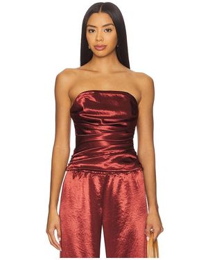 Amanda Uprichard X Revolve Sofia Top - Red