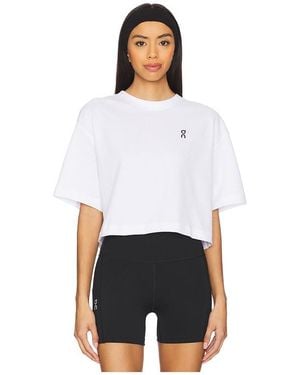 On Shoes Club Boxy Tee - White