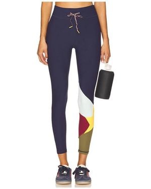 The Upside Starburst 25In Midi Pant - Blue