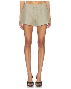 Alexander Wang Mid Rise Short With Drawcord Detail - Multicolor