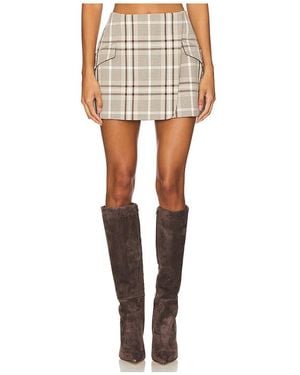 Jonathan Simkhai Payton Wrap Mini Skirt - White