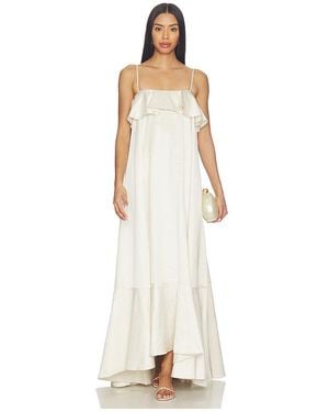 Lovers + Friends Vada Gown - White