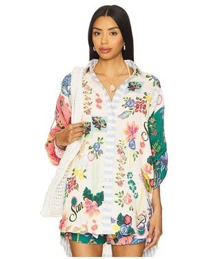 Agua Bendita Minikleid Chrissy 1 - Weiß
