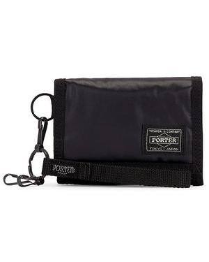 Porter-Yoshida and Co Capsule Wallet - Black