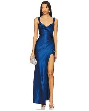 Runaway the Label X Revolve Havanna Maxi Dress - Blue