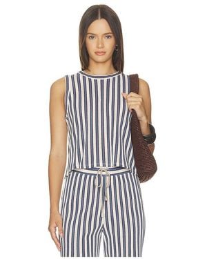 Veronica Beard Dravin Top En Color Blanco Talla (También En Xs, S, M)