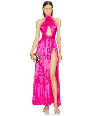 Michael Costello X Revolve Carolina Gown - Pink
