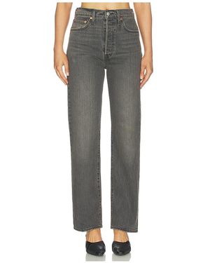 Levi's Pierna Recta Ribcage En Color Gris Talla (También En 25, 28, 31, 26, 27, 29)