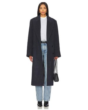 Agolde X Shoreditch Ski Club Ria Coat - Blue