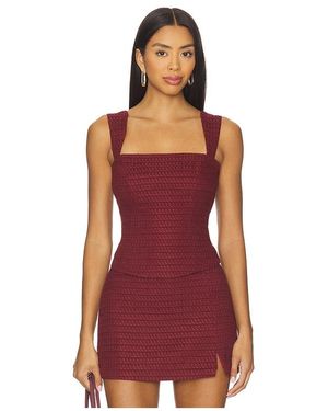 Amanda Uprichard Ceronne Top - Red