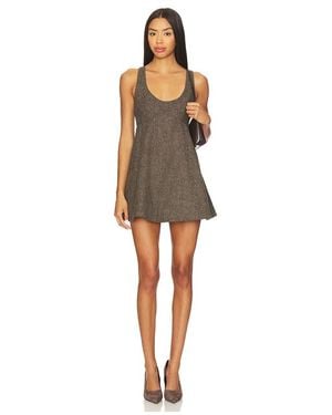 Free People Cyd Mini Dress - Natural