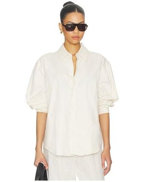 Comme Si La Shirt Flannel Classica - Natural