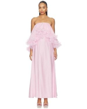 Elliatt Fiorina Strapless Gown - Pink