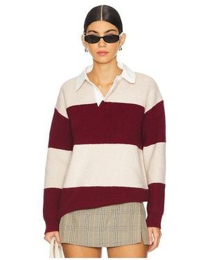 Line & Dot Waylon Jumper - Red
