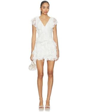 Tularosa Kelsie Mini Dress - White