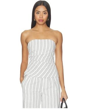 ALL THE WAYS Rainey Top - White