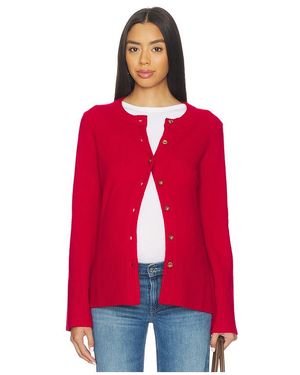 HATCH Cardigan Stripe - Rot