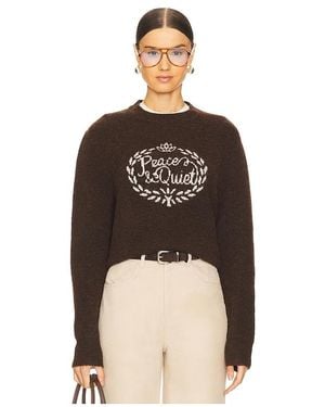Museum of Peace & Quiet Wreath Mohair Sweater セーター - ブラウン