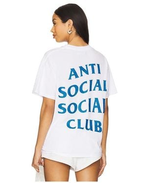 ANTI SOCIAL SOCIAL CLUB Camiseta Mind En Talla En - Azul