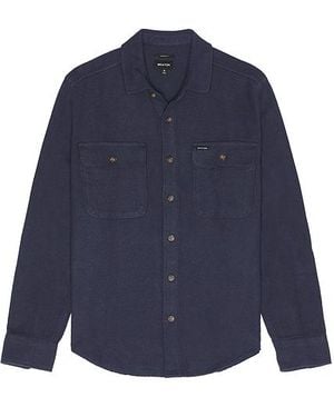 Brixton Bowery Overshirt - Blue
