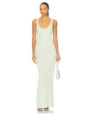 Asta Resort Vestido Ana En Color Verde Salvia Talla (También En M, S, Xl, Xs) - Blanco