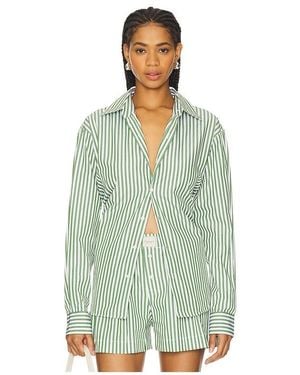 Comme Si Camisa En Color Verde Talla (También En Xl)