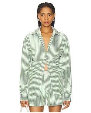 Comme Si Camisa En Color Verde Talla En