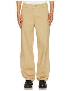 Brixton PANTALON TRADEMARK en Tan - Neutre