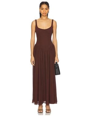 Bardot Briann Maxi Dress - Brown