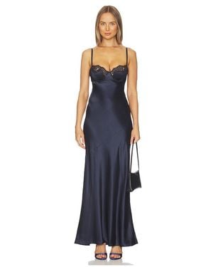 L'Agence Kleid Shayla - Blau