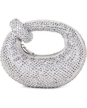 JW PEI Abacus Artificial Crystal Mini Bag - Metallic