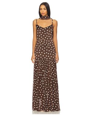 Show Me Your Mumu Dalia Maxi Dress - Natural