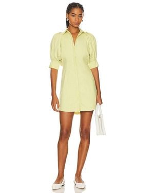 SOVERE Hush Shirt Dress - Yellow