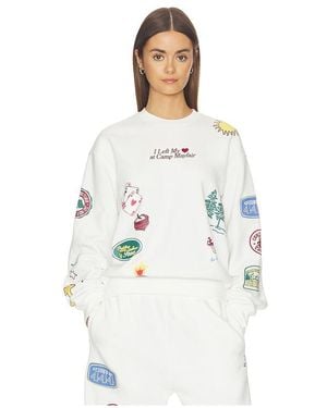 The Mayfair Group No Wifi Here Crewneck - White