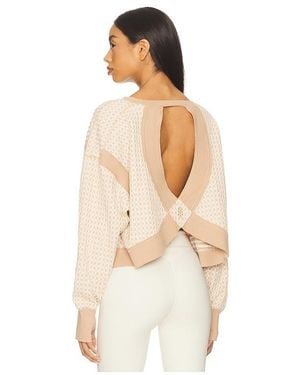 Free People SWEAT MY TIME LAYER en Brown - Neutre