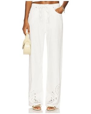 Rag & Bone Featherweight Phoebe ワイドレッグ - ホワイト