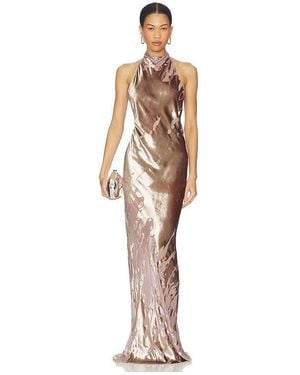 The Sei Halter Bias Gown - Multicolor