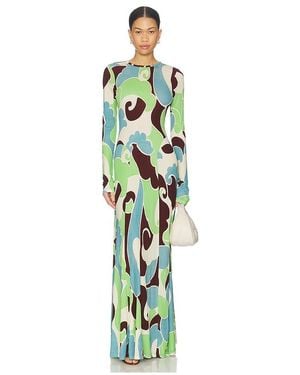 Cara Cara Mountain Maxi Dress - White