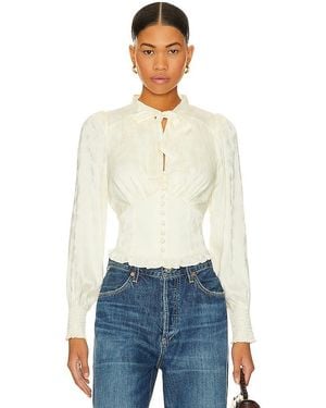Heartloom Hallie Top - Natural