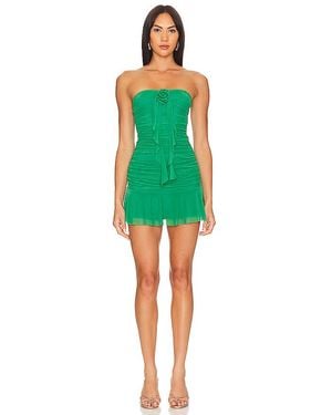 MORE TO COME Chelsea Mini Dress - Green
