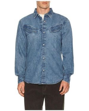 Levi's Smiley Western Shirt - Blue