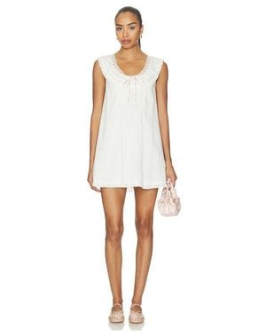 LPA Georgie Mini Dress - White