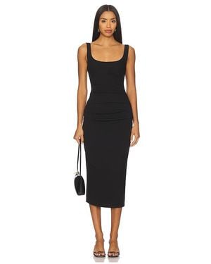 ALL THE WAYS Allison Midaxi Dress - Black