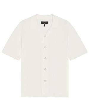 Rag & Bone Camisa Avery En Color Blanco Talla En