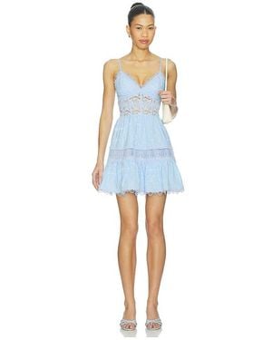 Waimari Amarelle Mini Dress - Blue