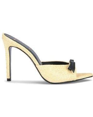 Black Suede Studio Pantolette Brea Bow - Mehrfarbig