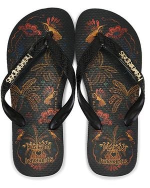 Havaianas Farm Classic Nature Sandal - Black