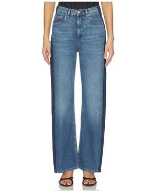 DL1961 Karmine Aura High Rise Refined Leg Jeans - Blue